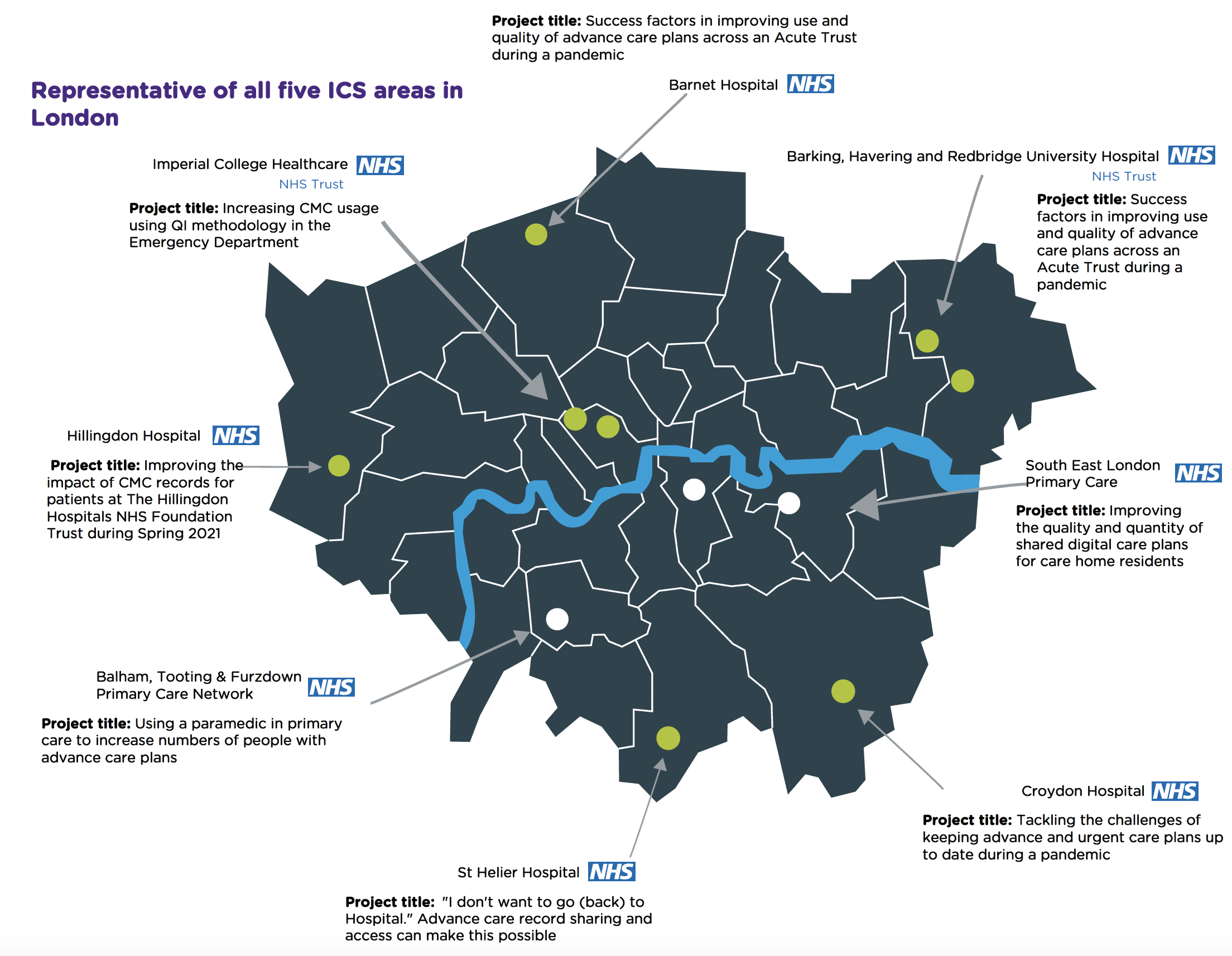 Nhs London Weighting Areas Map